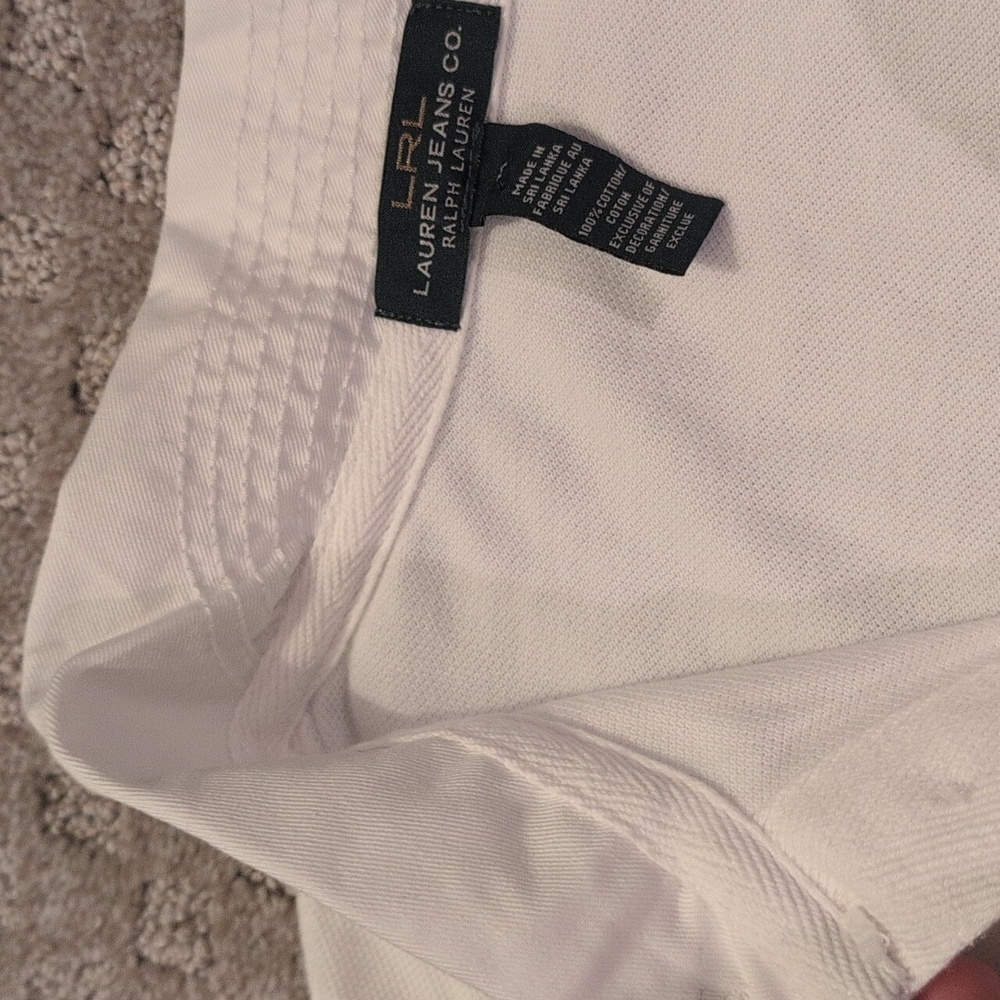 Ralph Lauren Cream Long Sleeve Polo - Picture 11 of 13